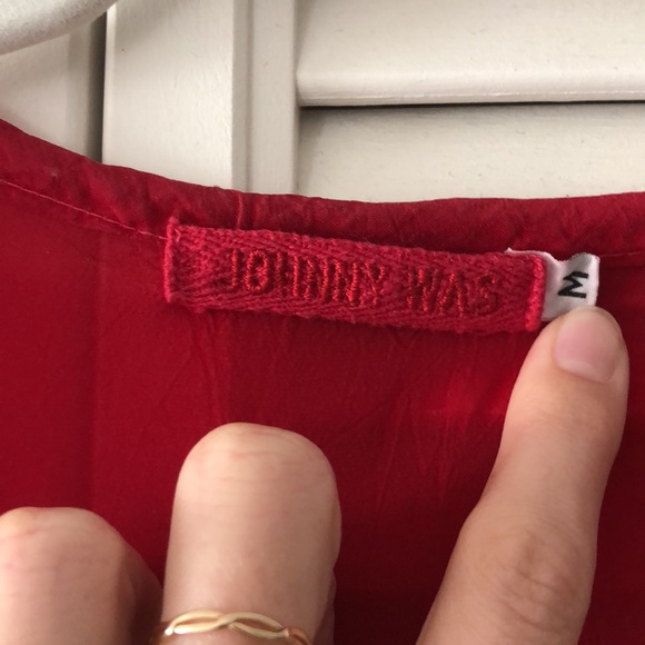 Johnny Was Embroidered Top M - Picture 6 of 9